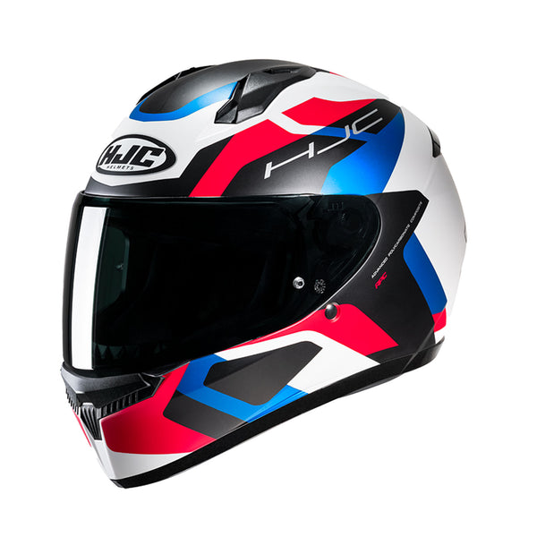 HJC C10 Helmet Tins MC21SF Black/White/Red/Blue Matt