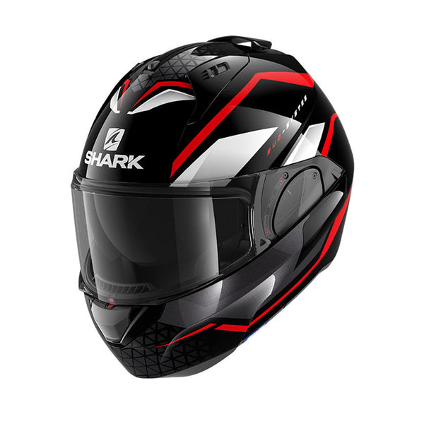 Shark Evo ES Helmet Yari Black/Red Gloss