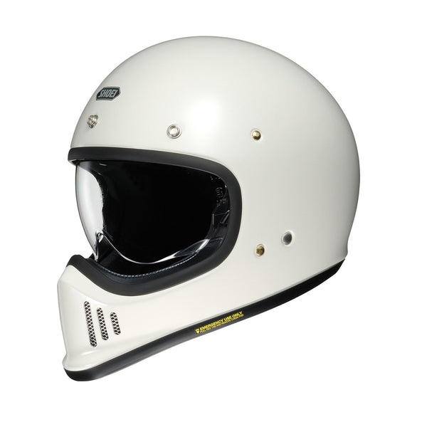 Shoei Ex-Zero Helmet White Cream Gloss