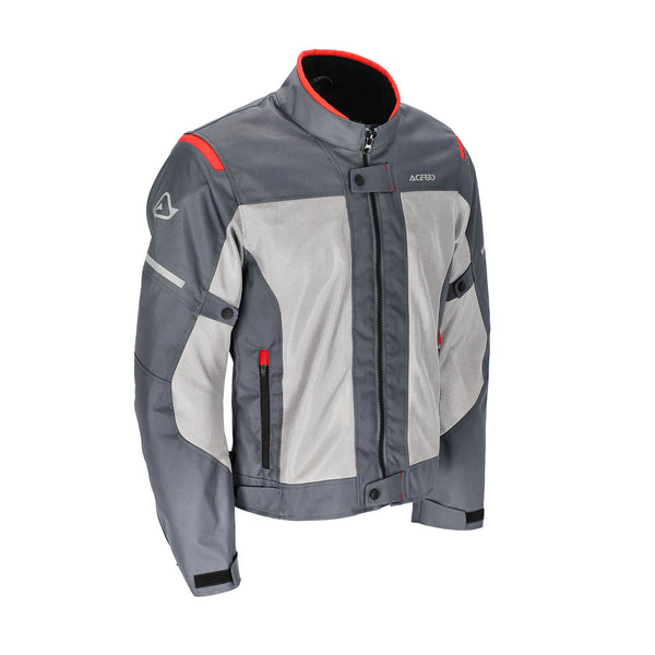 Acerbis CE Ramsey My Vented 2.0 Jacket Grey/ Red