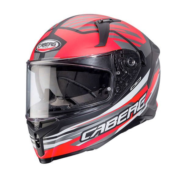 Caberg Avalon X Helmet Kira Black/Grey/Red Fluo Matt