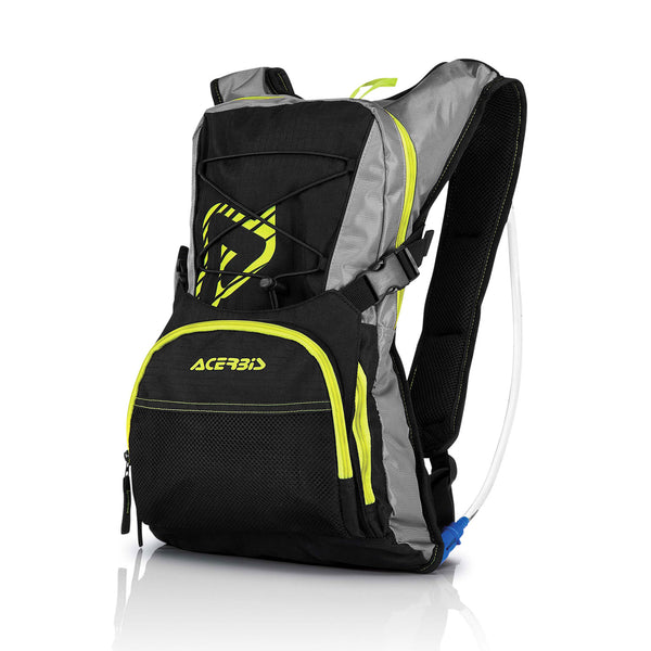 Acerbis H2O Drink Backpack Black/ Fluo Yellow