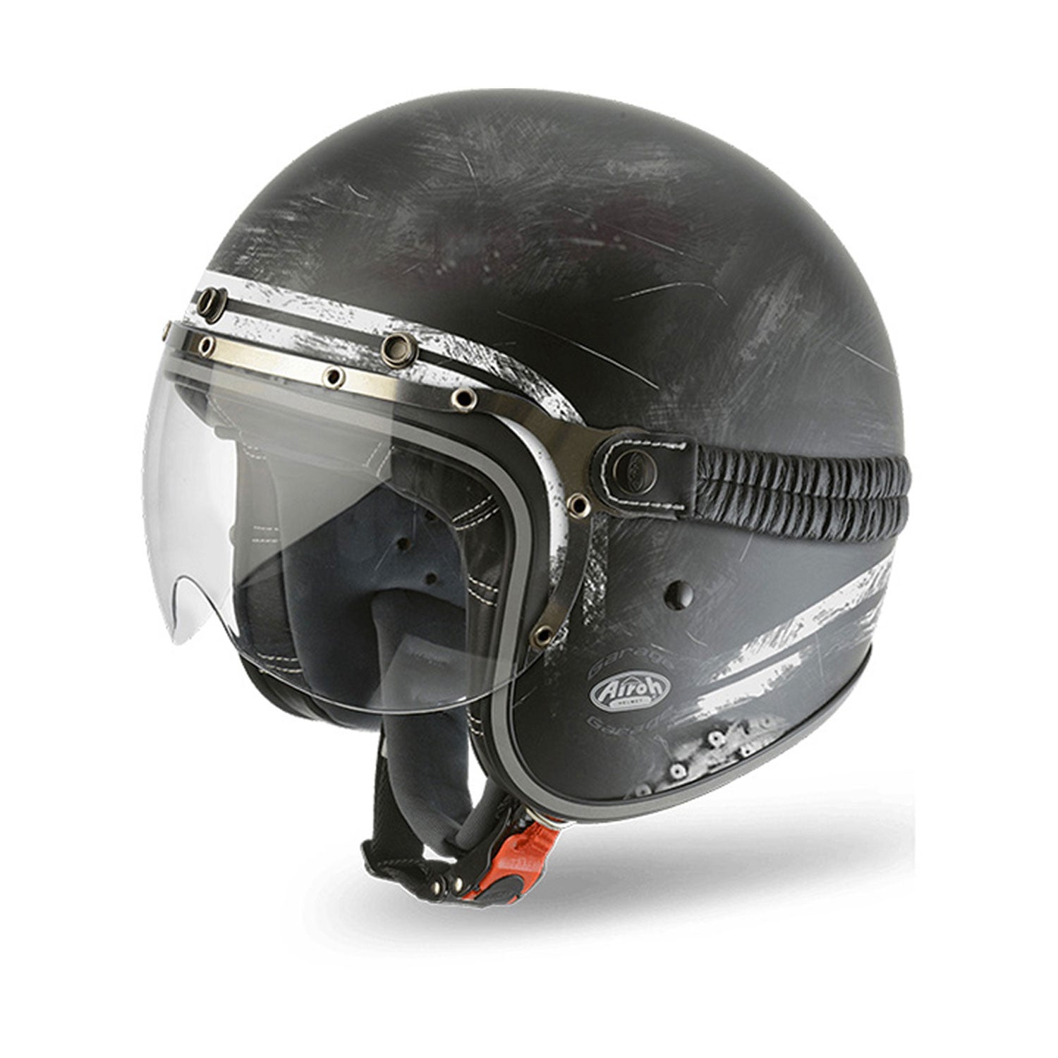 Airoh Garage Helmet Raw White Matt – Tutto per la moto