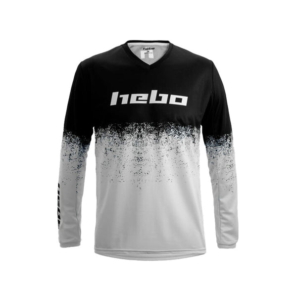 Hebo Camiseta Pro Trial V Dripped Blanco