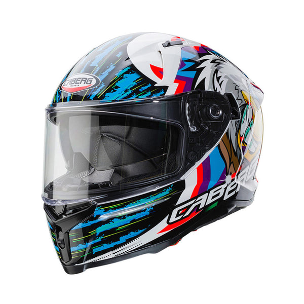 Caberg Avalon Helmet Hawk Blue/White/Red Gloss