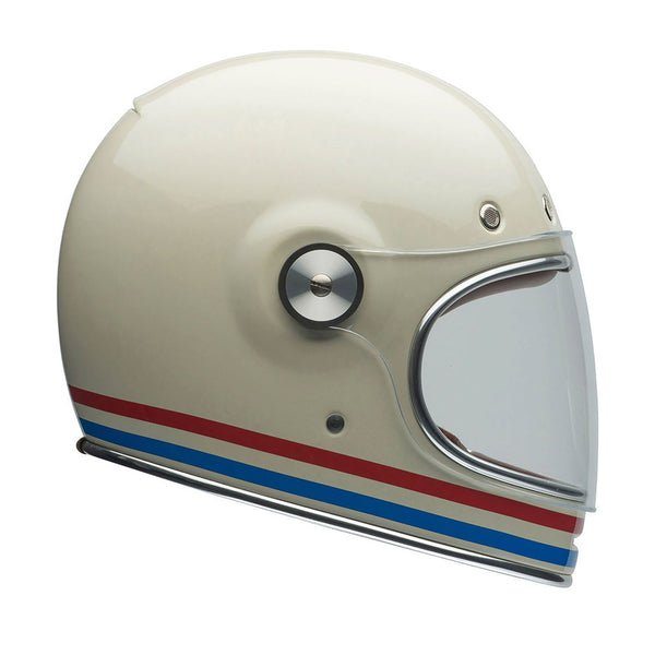 Bell Bullit Helmet Stripes Pearl White
