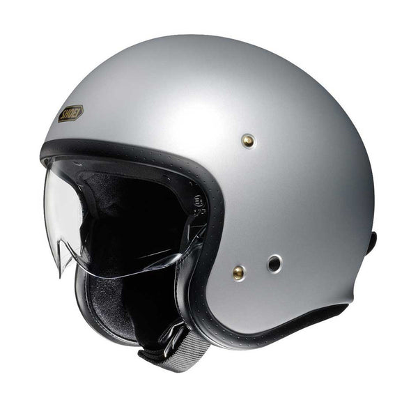 Shoei J-O Helmet Silver Matt