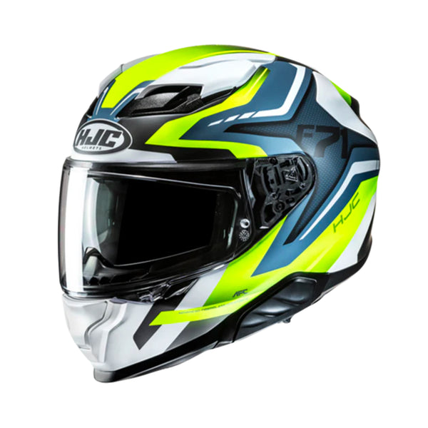 HJC F71 Helmet Fes MCH3HSF Black/Blue/Yellow Matt