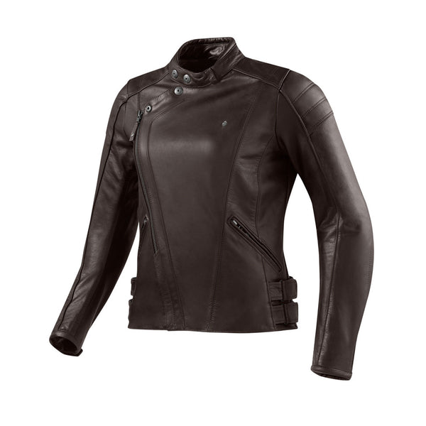 Rev'It Bellecour Leather Jacket Ladies Brown