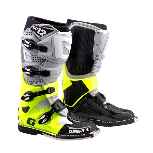 Gaerne SG 12 Boots Grey/ Yellow/ Black