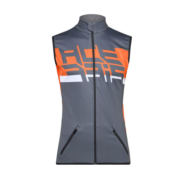 Acerbis Softshell X-Wind Gilet Grey/ Orange