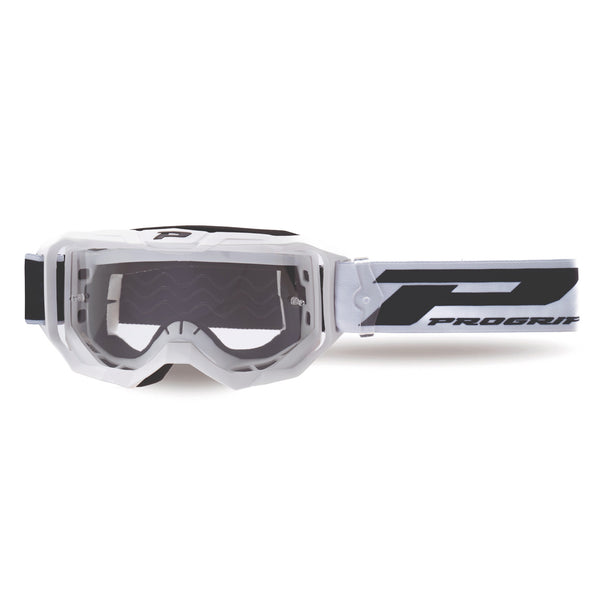 Progrip Vision Goggles White/Clear Lens