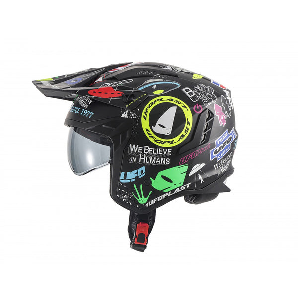 UFO Sheratan Cross Jet Helmet Legendary Edition Matt