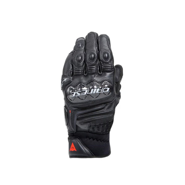 Dainese Carbon 4 Short Leather Gloves Black/Black