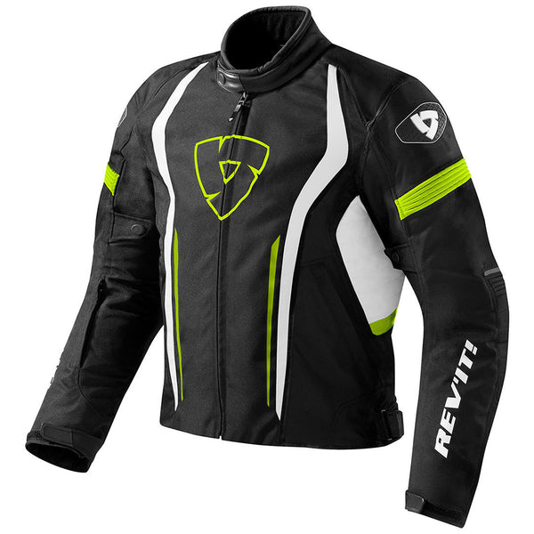 Rev'It Raceway Jacket Black/Neon Yellow