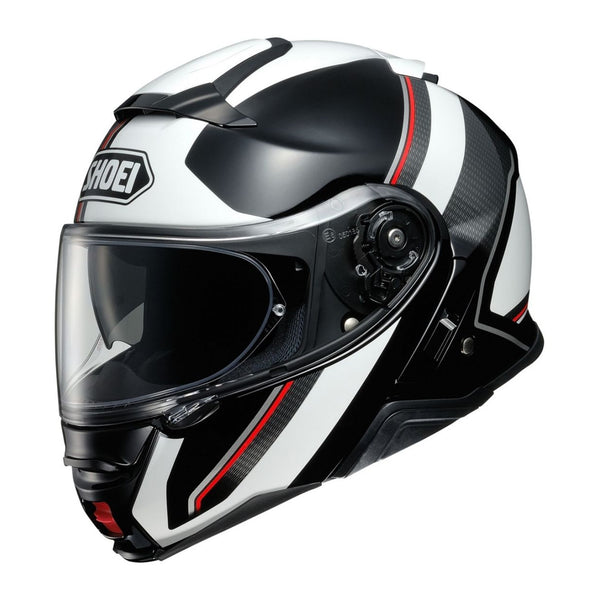 Shoei Neotec 2 Helmet Excursion TC-6 Black/White/Red Gloss