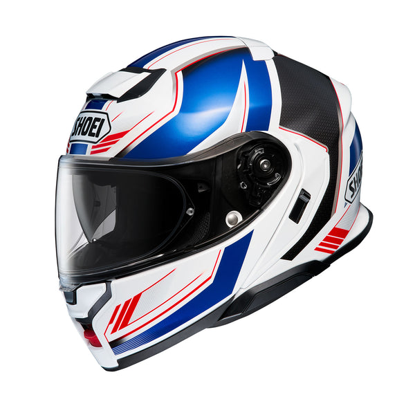 Shoei Neotec 3 Helmet Grasp TC-10 White/Red/Blue Gloss