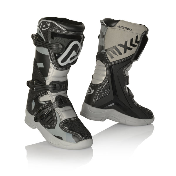 Acerbis X-Team Kid Boots Black/ Grey