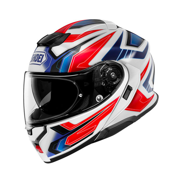 Shoei Neotec 3 Helmet Anthem TC-10 Blue/Red Gloss