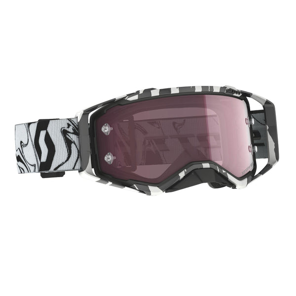 Scott Prospect Goggle Amplifier Marble Black/ White/ Rose Chrome Works