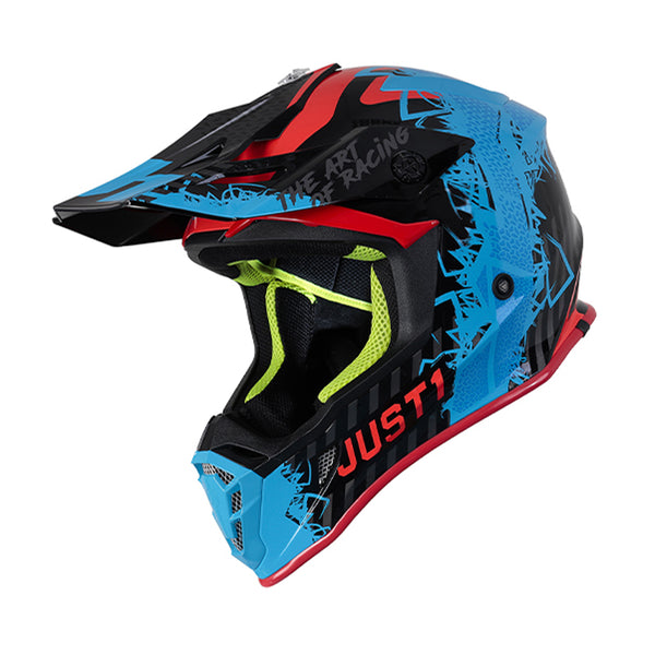 Just1 J38 Mask Blue/ Red/ Black