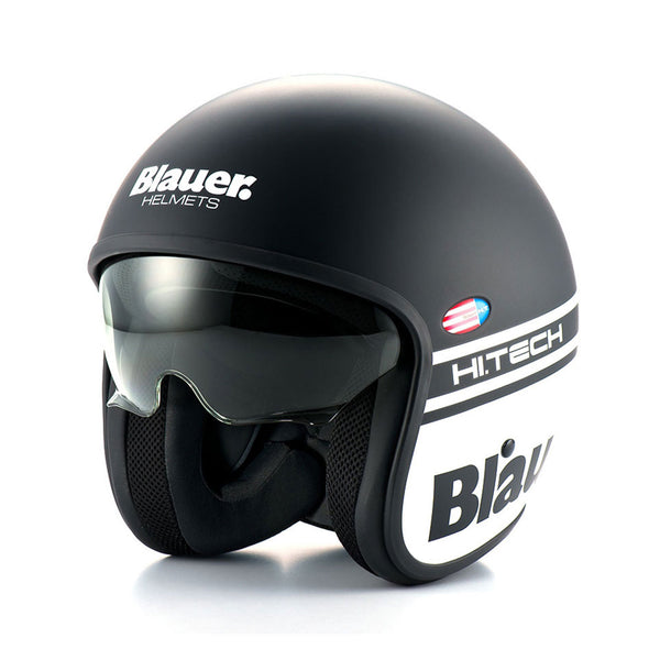 Blauer Pilot 1.1 Helmet Grafica Black/White Matt