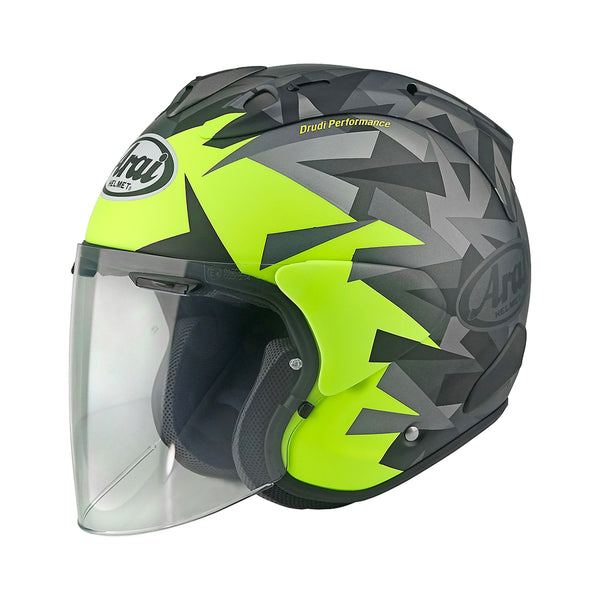 Arai SZ-R Vas Evo Helmet Mimesis Yellow Matt