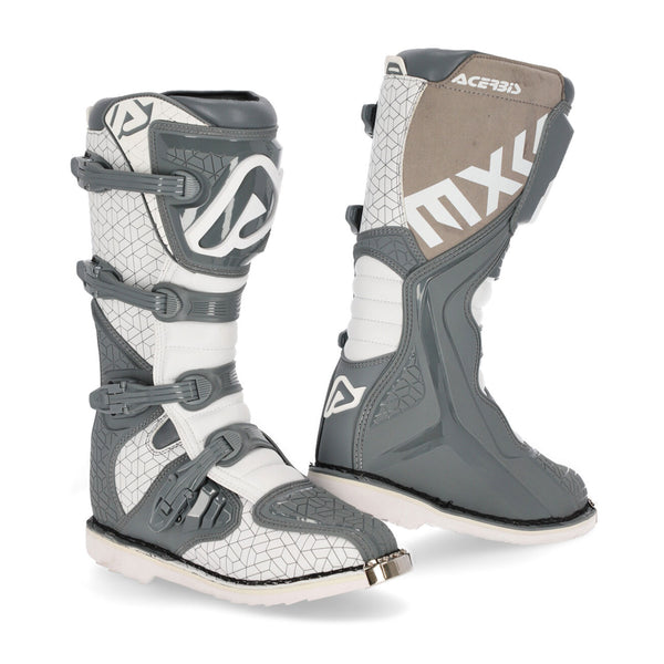 Acerbis E-Team Boots Grey/ White