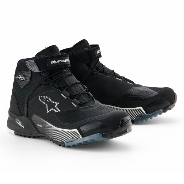 Alpinestars CR-X Women's Drystar Riding Shoes Black/Dark Gray/White