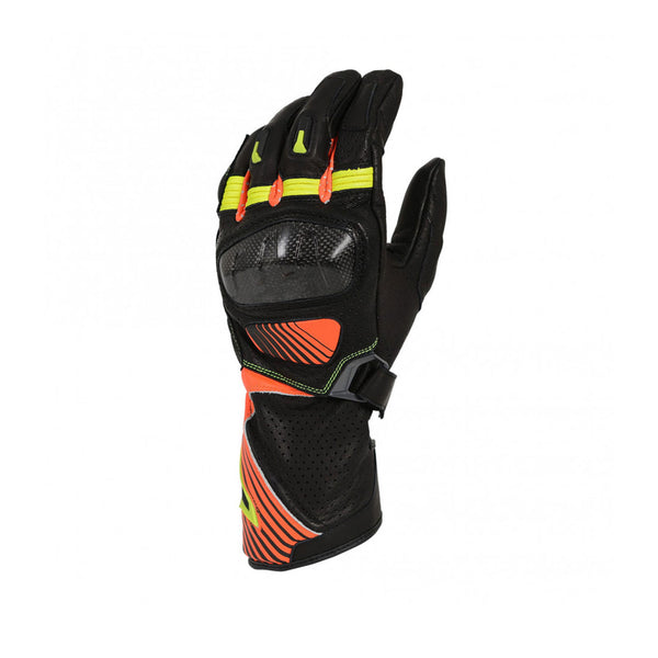 Macna Airpack Gloves Black/Red Fluo/Yellow Fluo