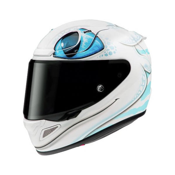 HJC Rpha12 Helmet Light Fury Universal MC2 White/Blue Gloss