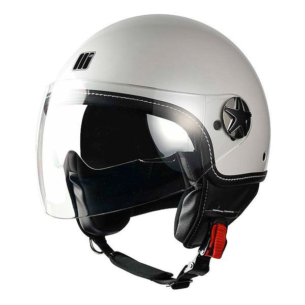 Motocubo Fly Evo Helmet White Pearl