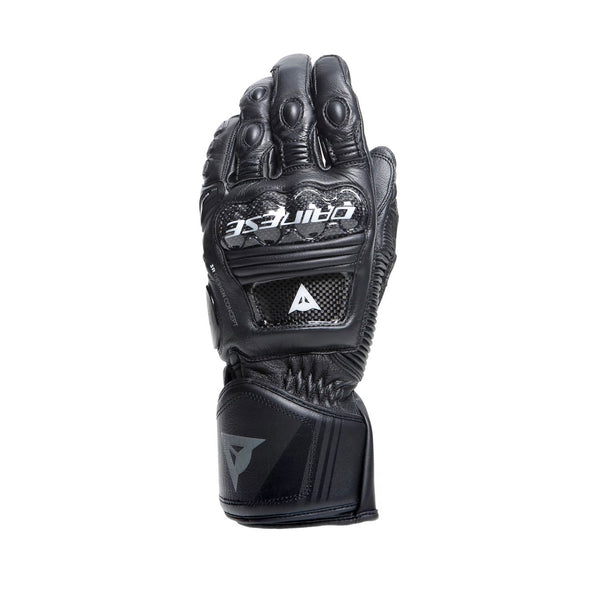 Dainese Druid 4 Leather Gloves Black/Black/Charcoal Gray