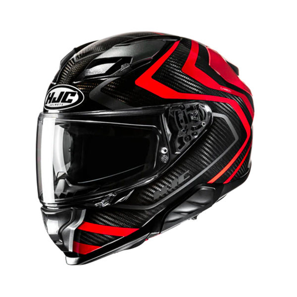 HJC F71 Helmet Carbon Nevio MC1 Black/Red Gloss