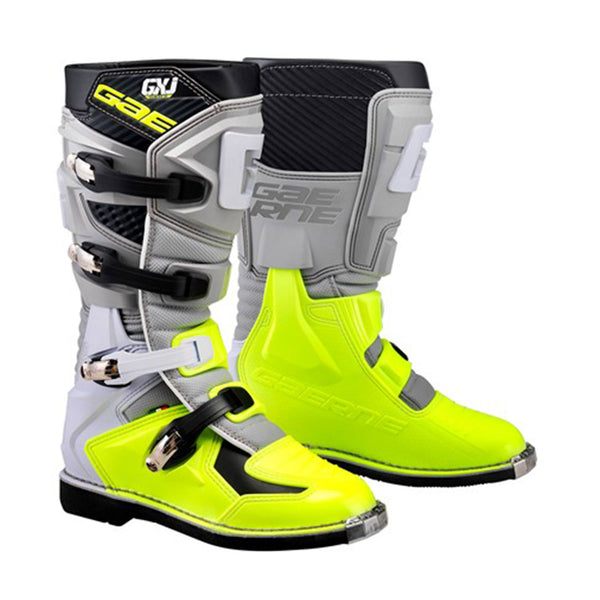 Gaerne GXJ Boots Grey/ Yellow Fluo