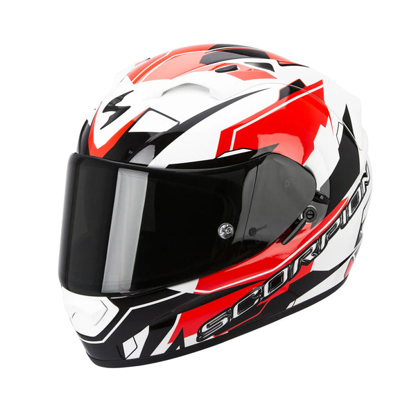 Scorpion Exo 1200 Air Sharp White/Black/Red Gloss