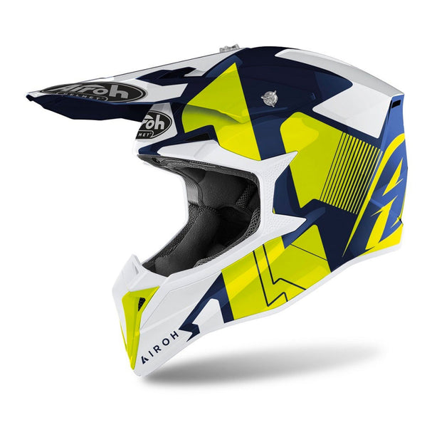 Airoh Wraap Raze Blue Gloss