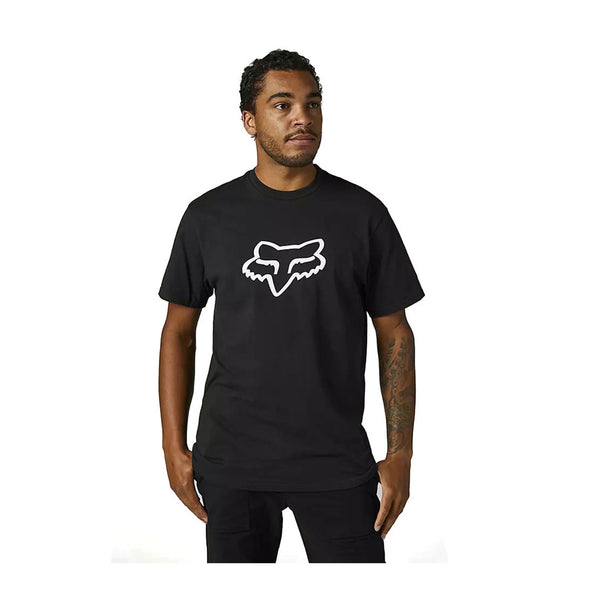 Fox Legacy Foxhead SS Tee Black/White