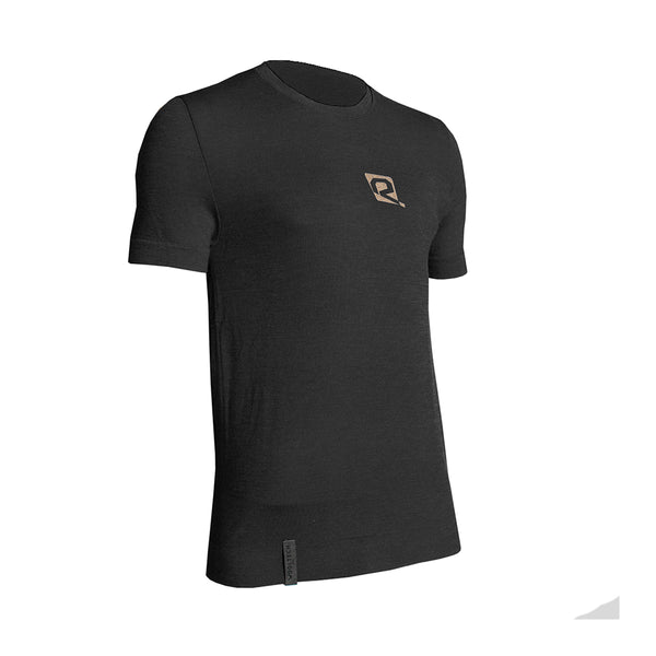 Riday Maglia Manica Corta Wooltech Extrafine Black