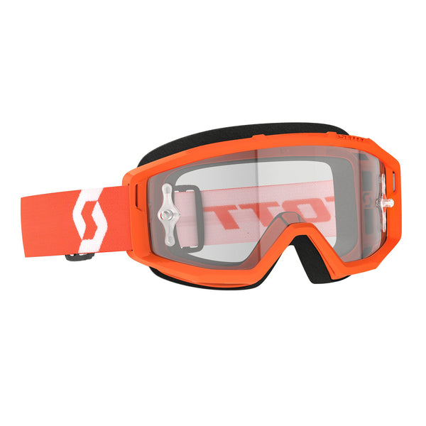 Scott Primal Goggle Orange/White/Clear Works