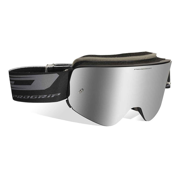Progrip Magnet Goggles Silver