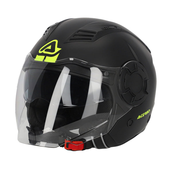 Acerbis Jet Vento 22-06 Helmet Black 2