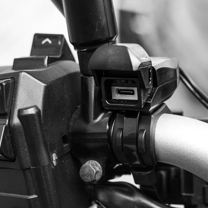 Riderr Caricatore da Manubrio USB-C