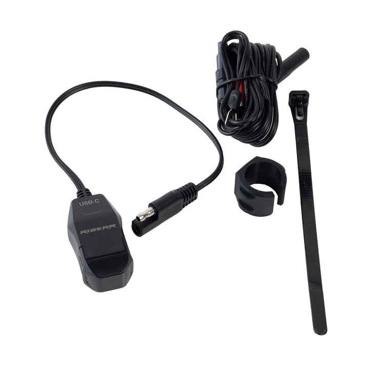 Riderr Caricatore da Manubrio USB-C