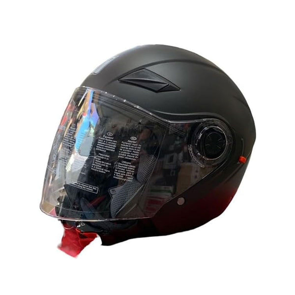 Motocubo Joker Helmet Black Matt