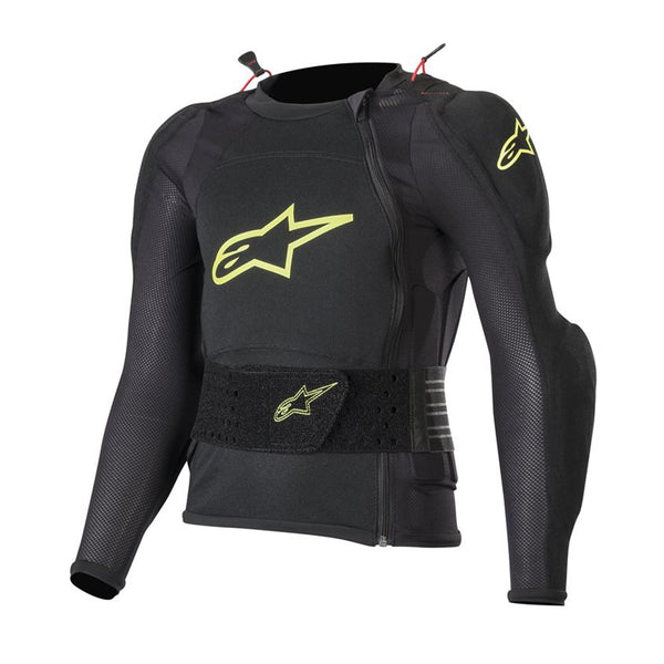 Alpinestars Bionic Plus Youth Protection Jacket - Long Sleeve Black/Yellow Fluo