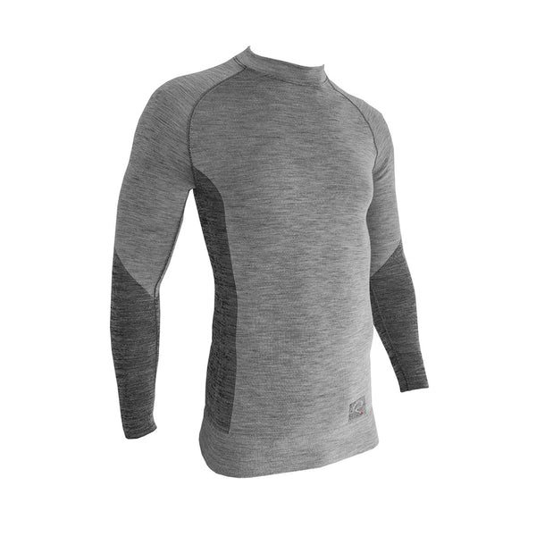 Riday Maglia Manica Lunga Termica Wooltech Silver