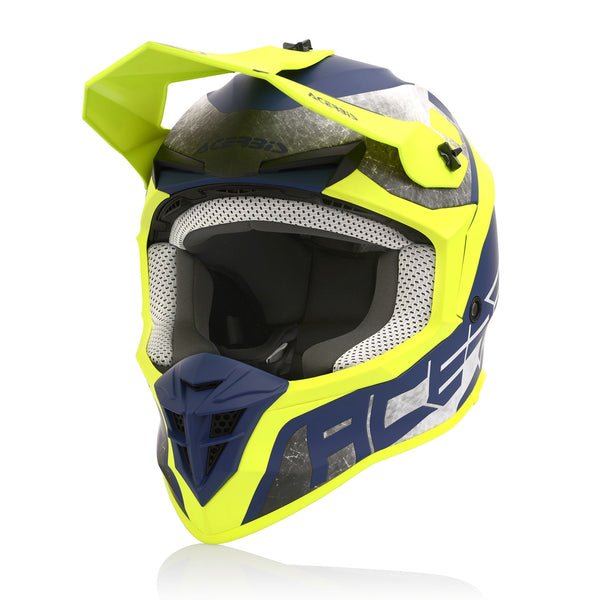 Acerbis Linear Helmet Yellow/ Blue