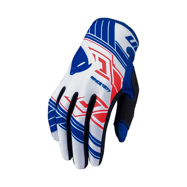 UFO Motocross Skill Heron Gloves White