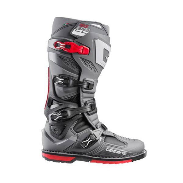 Gaerne SG 22 Boots Anthracite Black/ Red